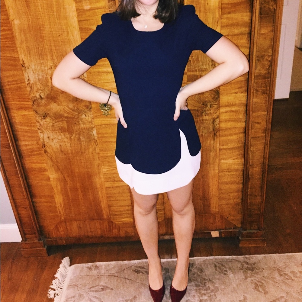 Pedal Hem Cocktail Dress